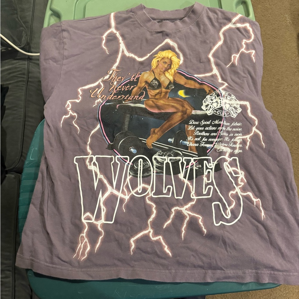 Darc Sport Purple Wolves Graphic Tee